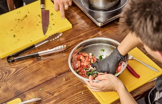 Traditional Kouzina Santorini Cooking Experience