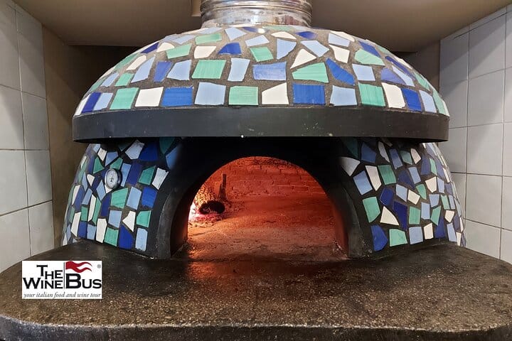 A pizza oven