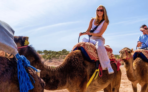 Camel Ride and Dinner Show in Agafay Desert, Morocco