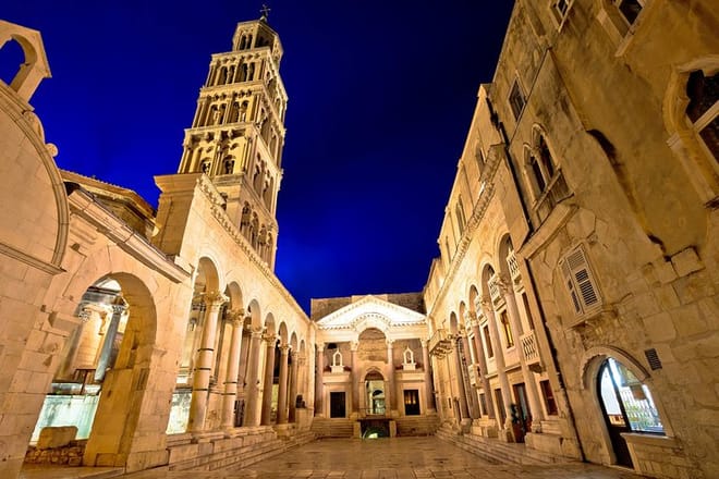 Split City by night