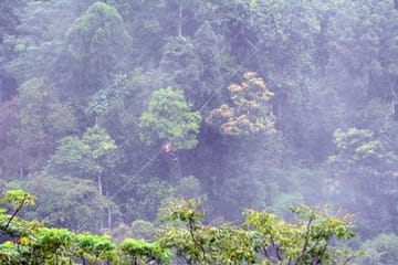 Zipline Adventure and Hot Spring Relaxation in Chiang Mai