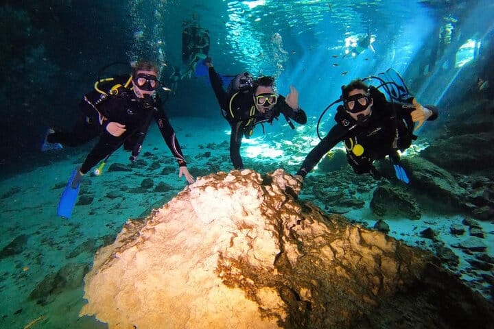 Scuba Diving in the Mystical Cenotes of Tulum 3