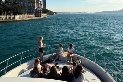 Istanbul Sunset Cruise on a Luxury Yacht