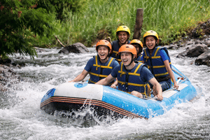  White Water Rafting Adventure at Telaga Waja River 