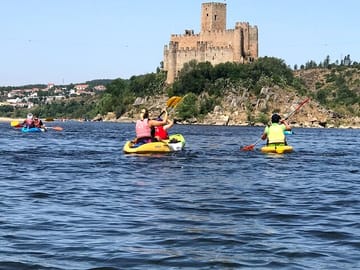 Kayak Tour on the Tagus River near Almourol Castle