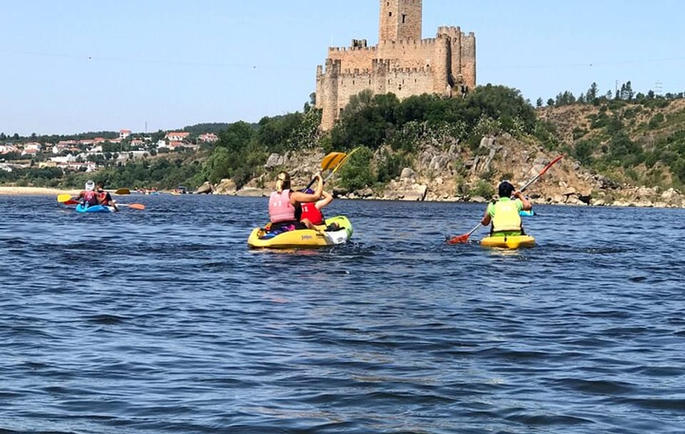 Kayak Tour on the Tagus River near Almourol Castle