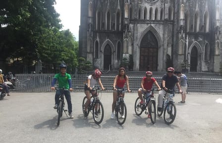 BIKING TOUR around Hanoi City Center and Country Side with Local Tour Guide