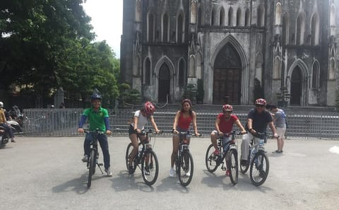 BIKING TOUR around Hanoi City Center and Country Side with Local Tour Guide
