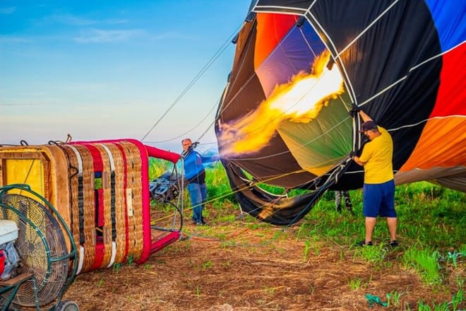 Full-Day Hot Air Balloon Experience in Boituva With Transport And Accommodation photo 3