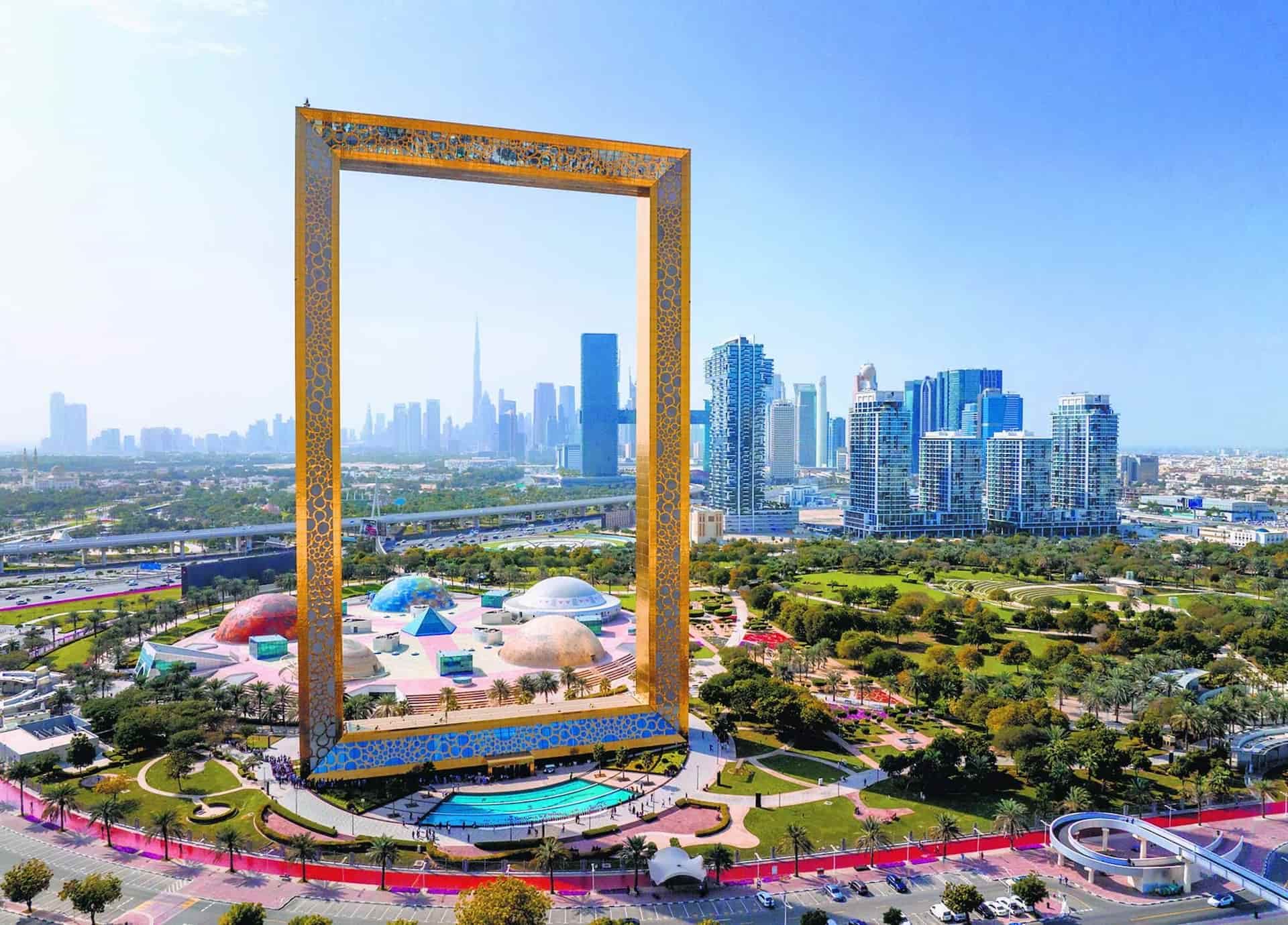 DUBAI FRAME  ENJOY PANORAMIC VIEWS OF THE CITY  BOOK TICKETS WITH TOUR VISIONARY