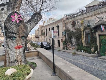 Multiple-day-tour-3 nights-4 days-Azerbaijan Tour-Baku-Ateshgah-Yanar Dag- Gabala- Sheki-Shamakhi-group tour-private tour-panoramic tour-Highland Park-3 Flame Towers-Martyrs' Lane-Eternal Flame Monume