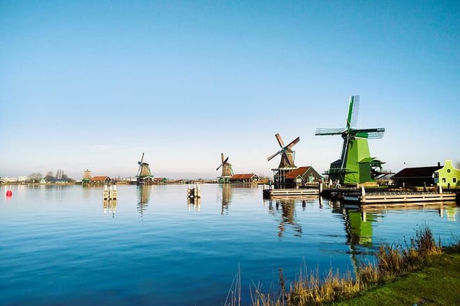 Zaanse Schans windmills