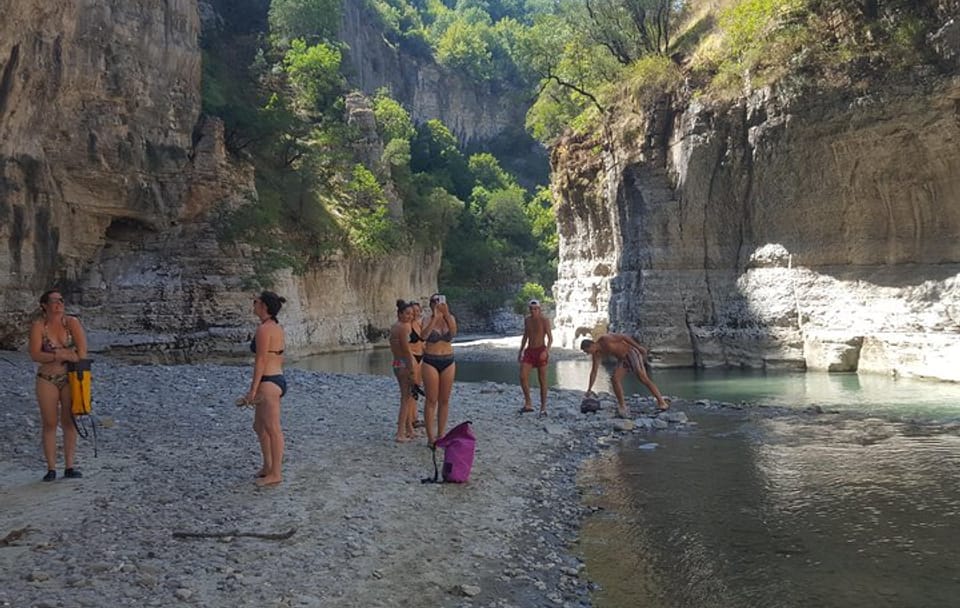 Osum Canyon and Bogove Waterfall Day Tour from Berat