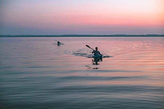 Sunset Kayaking in Roundstone Bay or a Connemara Lake. Galway. Guided. photo 3