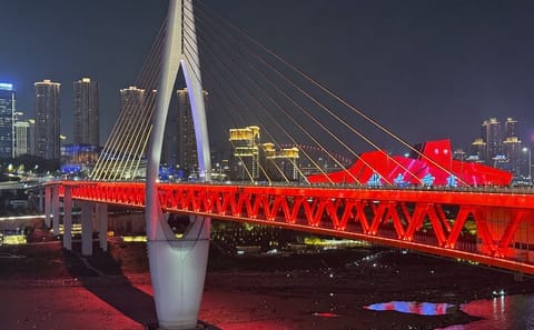 Chongqing Yangtze River Night Cruise and City Lights Tour