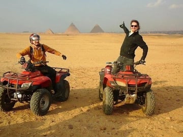 ATV Quad Biking Adventure near the Pyramids