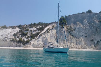 Half-Day Private Sailboat Cruise from Argostoli Port with Swim Stops