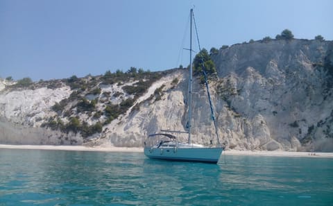 Private Half-Day Sailboat Cruise with Swim Stops in Argostoli