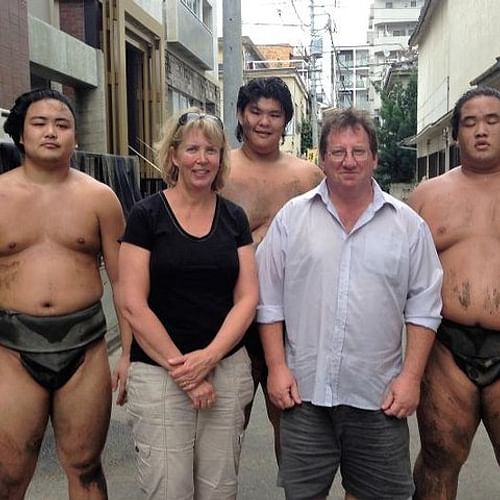 Sumo Morning Practice Tour at Stable in Tokyo