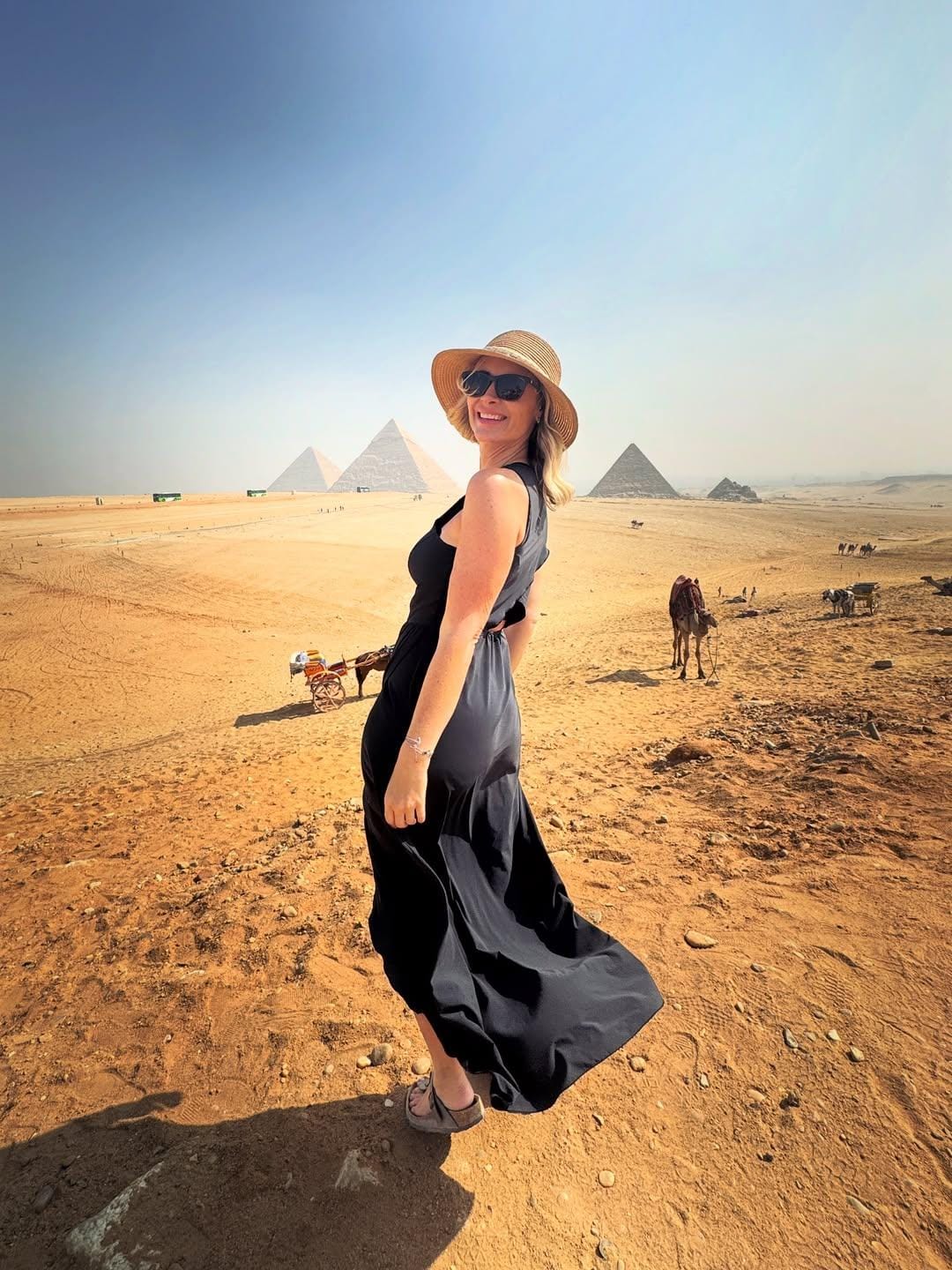 Visitors experiencing skip‑the‑line pyramids tickets with panoramic views.