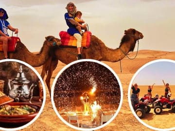 Marrakech Hot Air Balloon Sunrise & Agafay Desert Dinner
