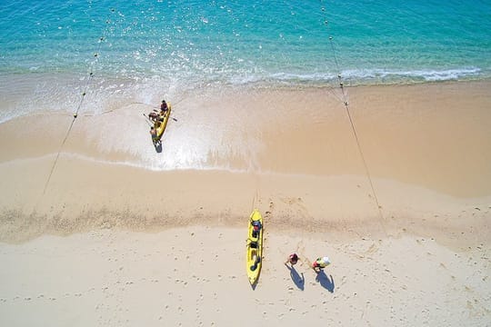 Private Cabo 2 Bays Kayak & Snorkel at Santa Maria & Chileno Bay