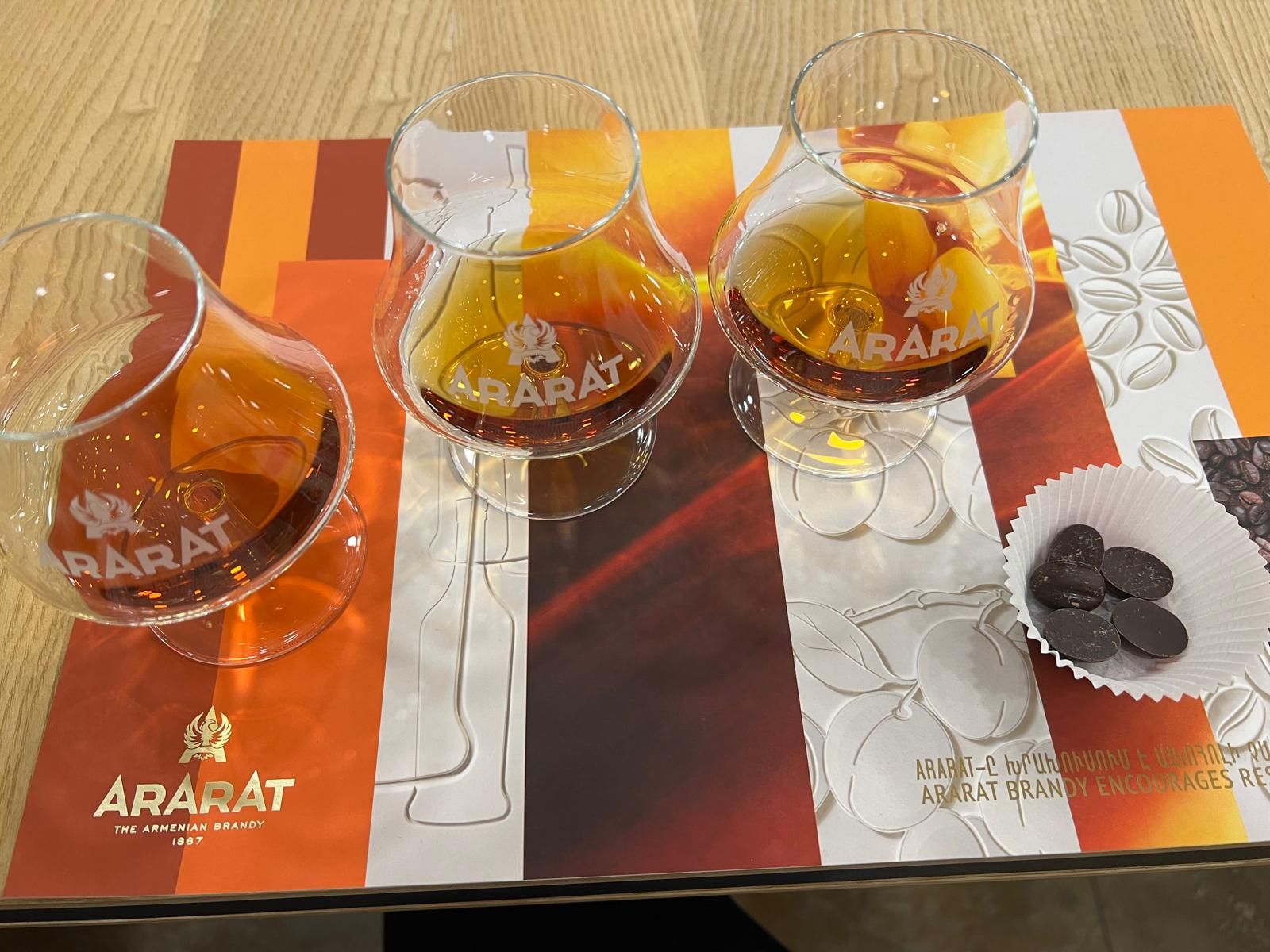 Georgia and Armenia Tour Brendy tasting