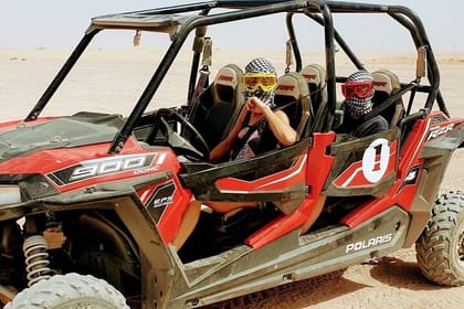 Desert Buggy Ride with Pickup and Guide – From Sharm El Sheikh