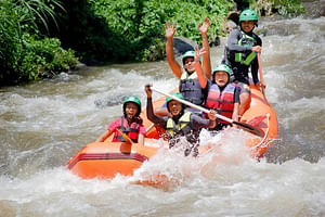 White Water Rafting and Kanto Lampo Waterfall Private Tour
