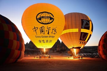 Hot Air Balloon Ride Over Göreme's Cappadocia Landscape