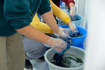 Hanoi Indigo Tie Dye Workshop with Local Artisans