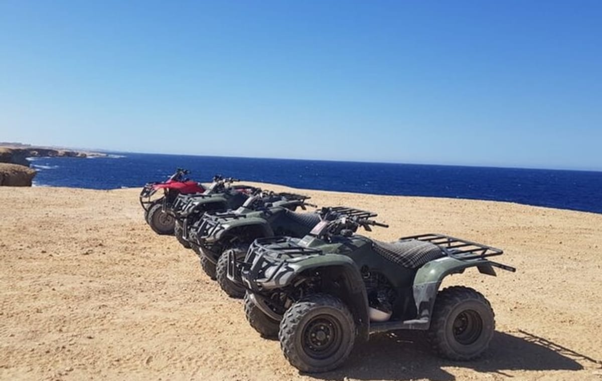Hurghada Quad Bike Tour of the Desert and Red Sea