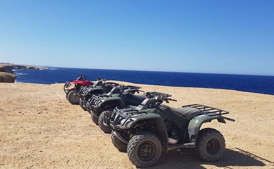 Quad Bike Adventure in the Hurghada Desert and Red Sea