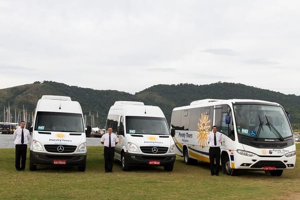 From São Paulo: shared shuttle to Paraty (from airport or Paulista Avenue)