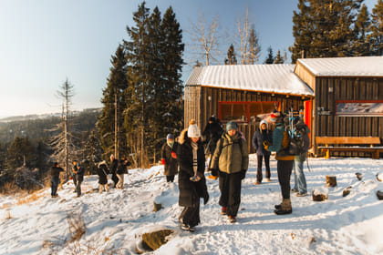 Winter View of the Oslofjord walk