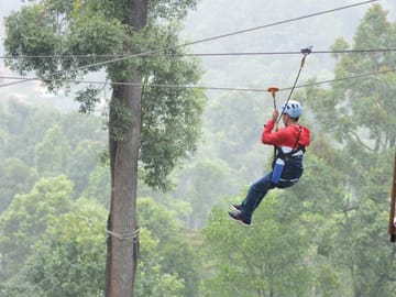 Extream Zipline @ Kingkong Smile and Dip in Hot Spring