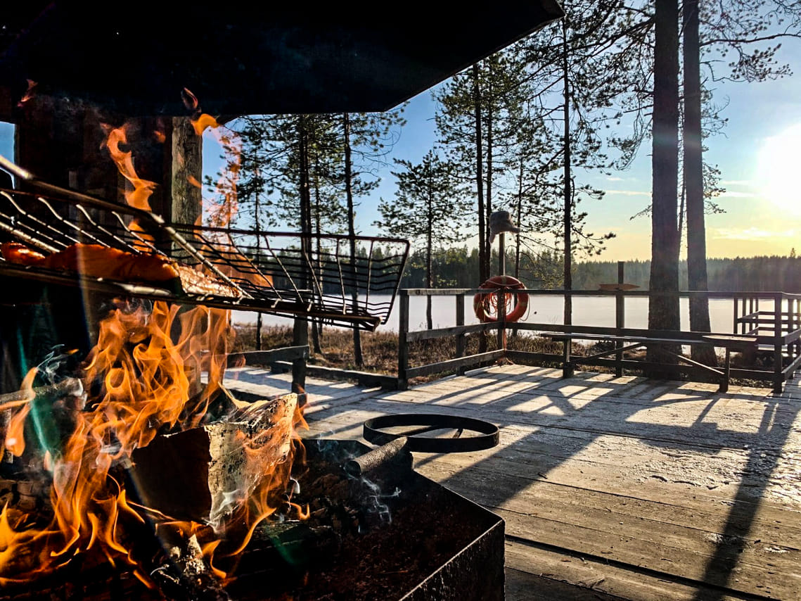 Caves, Cliffs & Canoe Adventure at Kätkävaara 9