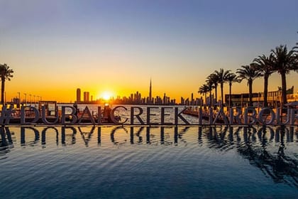 Burj Khalifa Fountains Visit Souks Sunset at Creek