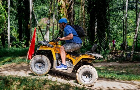 30 Minutes Khaolak ATV Quadbike & Waterfall Adventure