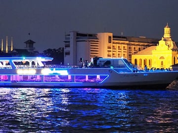 Chao Phraya River Dinner Cruise with Bangkok Arrival Transfer