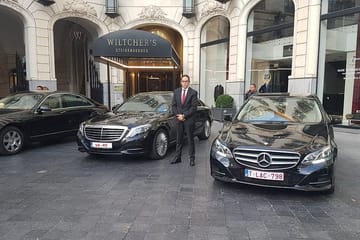 Private Arrival Transfer from Brussels to Amsterdam by Luxury car