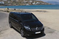 Mykonos Private Car With Driver At Disposal 24 Hours 1
