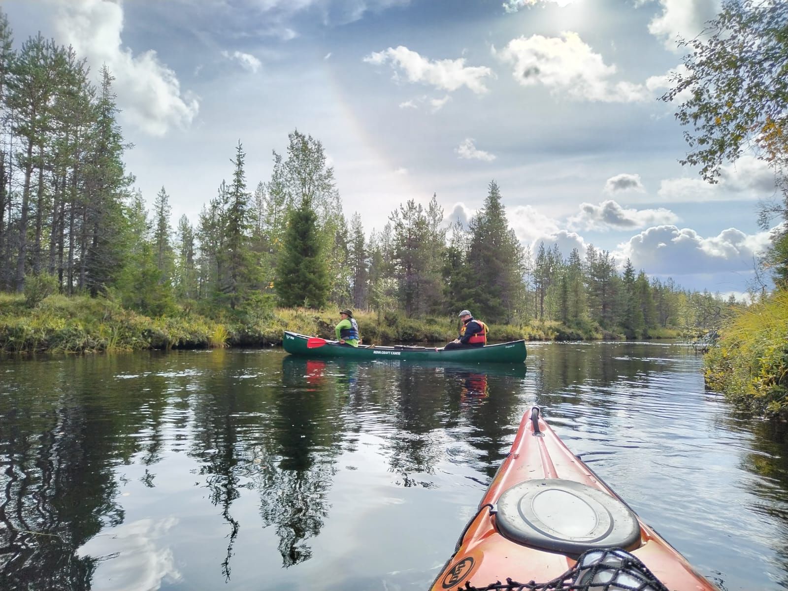 River is suitable also for kayaks and packrafts