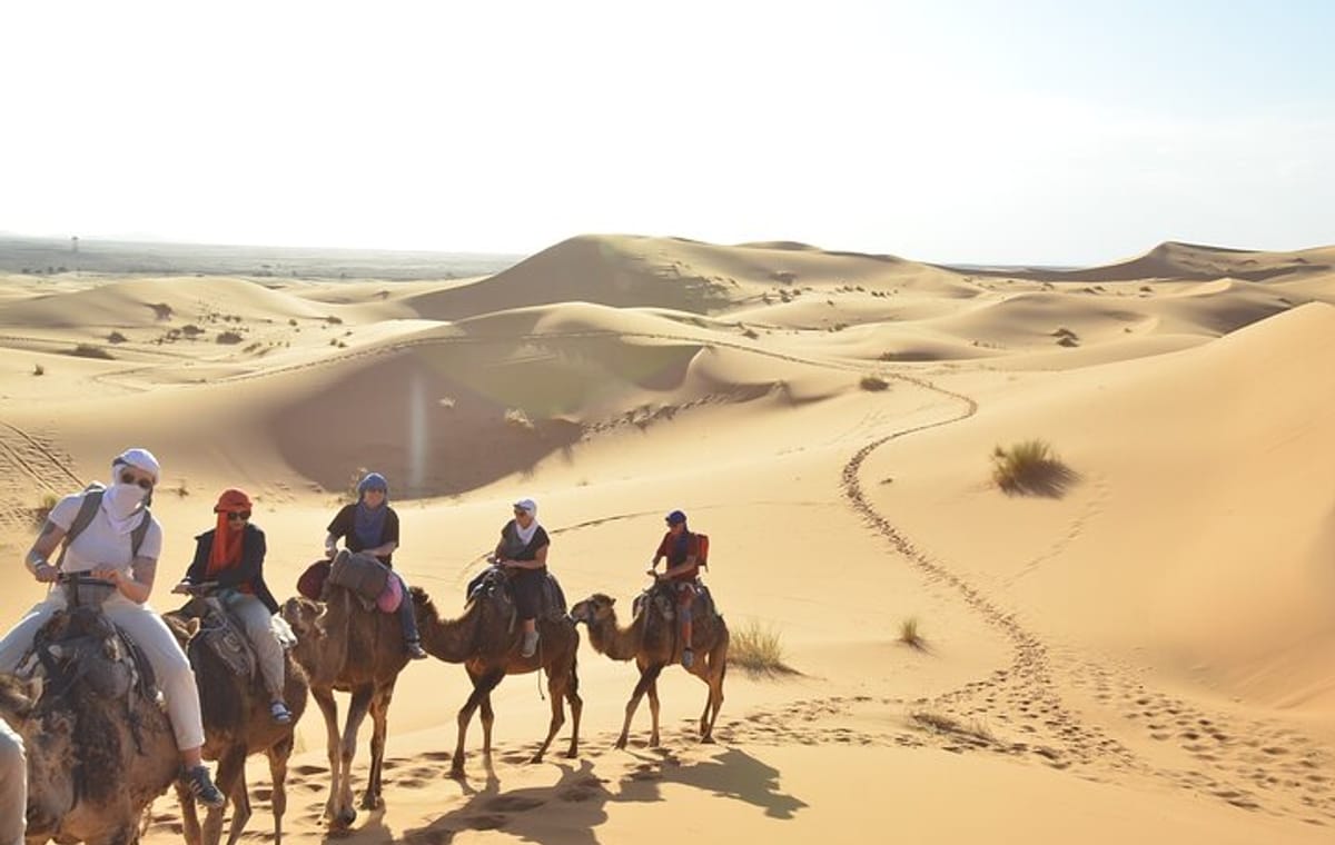 From Ouarzazate : 3-Day Merzouga Sahara Tour Option Ending in Fes