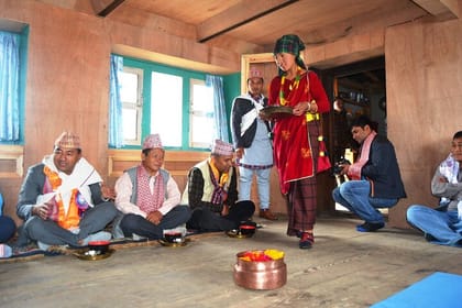 Pattale Danda View of Mount Everest and Touring of Rural Villages