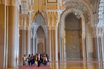 Casablanca Tour from Marrakech: Hassan II Mosque Nature w/Pick-Up
