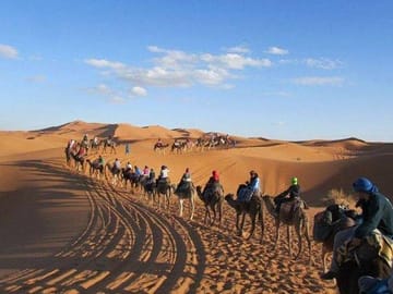 Camel Ride in Merzouga