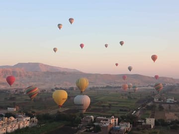 Hot Air Balloon Ride Over Luxor's Ancient Monuments