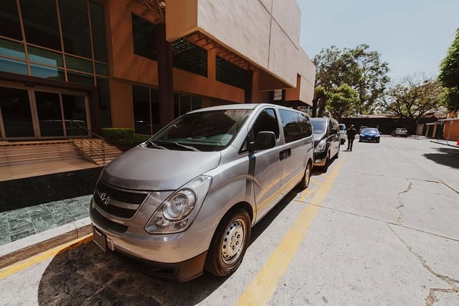 Private Transportation Service in Guatemala on a Minibus with A/C 8