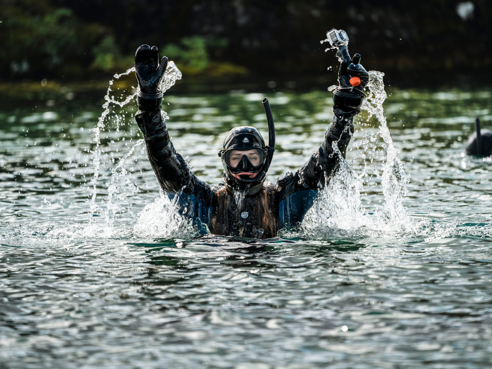 Into the Blue - Silfra Snorkeling from Reykjavík — Arctic Adventures
